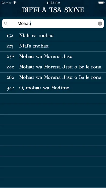 Screenshot 4 di 4 di Difela Tsa Sione