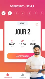 courir pour perdre du poids iPhone Captures Décran 2
