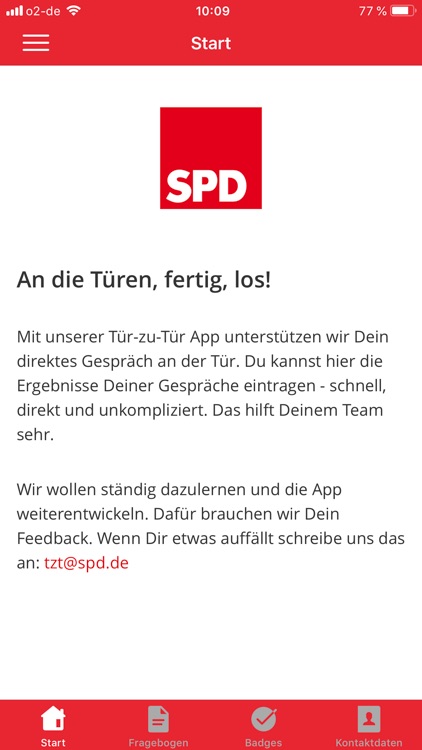 SPD Tür-zu-Tür