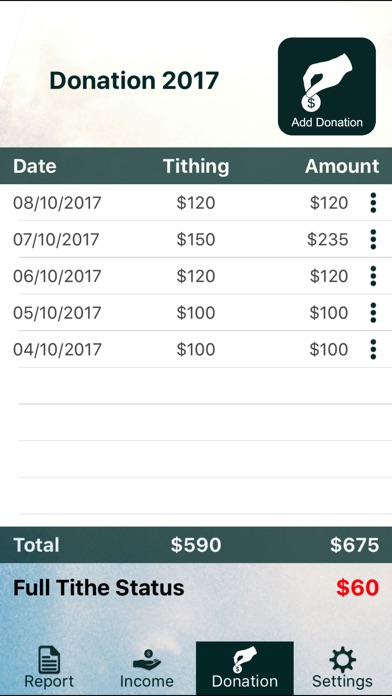 LDS Tithing Report screenshot 4