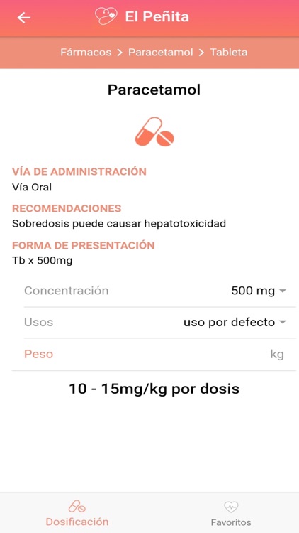 Dosis Pediátricas - El Peñita screenshot-4