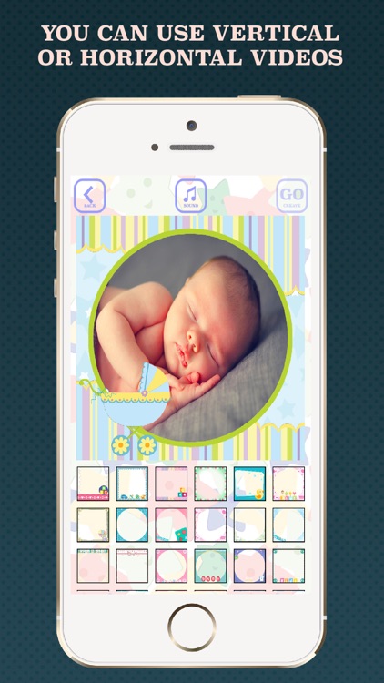 Baby videos maker with music