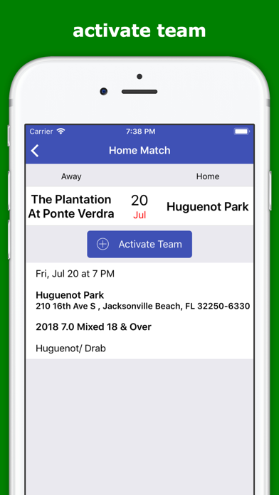 Screenshot #1 pour Tennis Team Connect