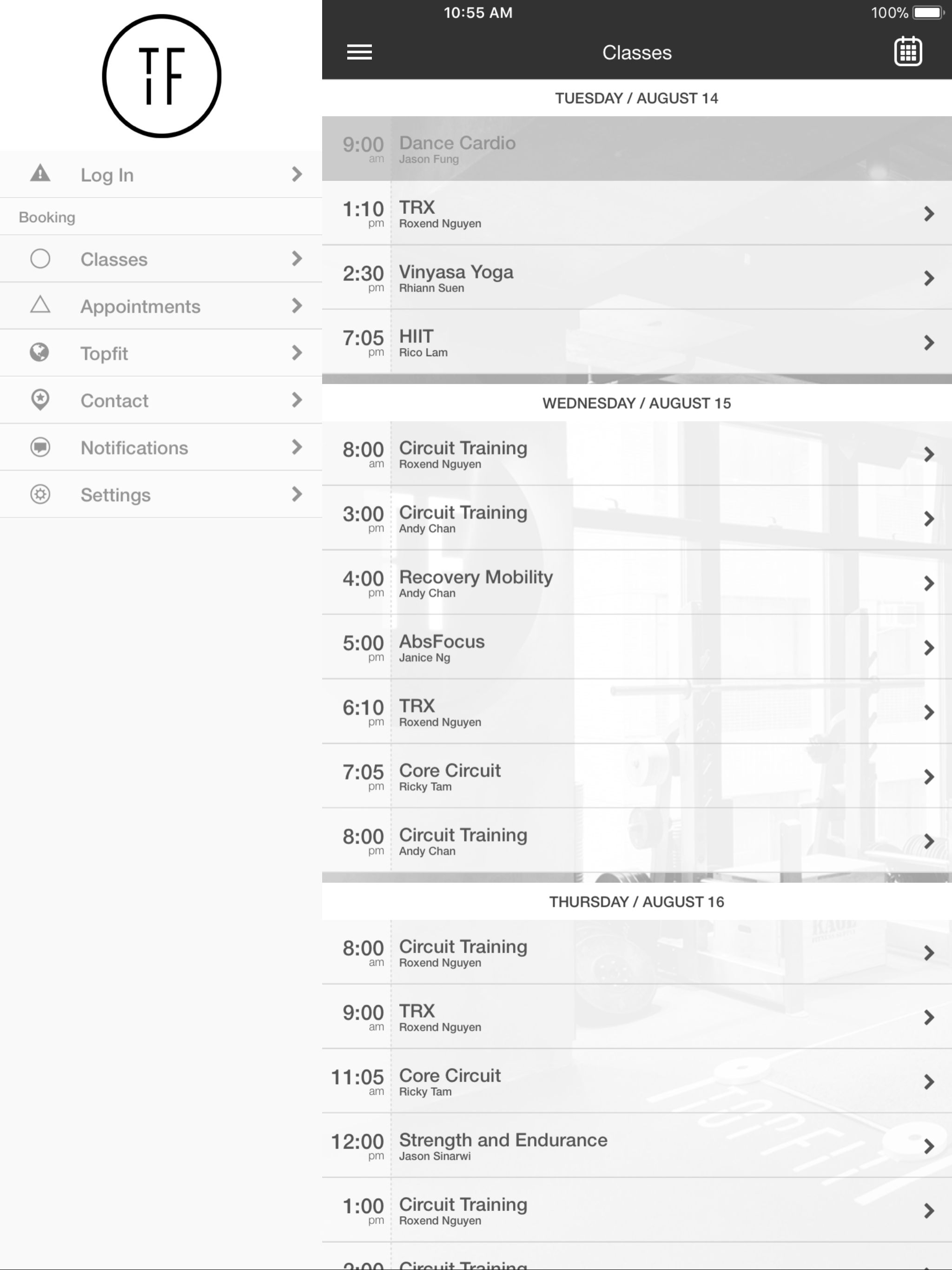 TOPFIT HK screenshot 6