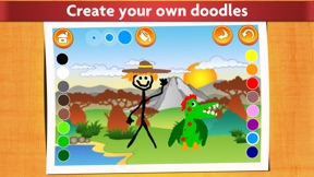 Dinosaurs - Kids Coloring book screenshot