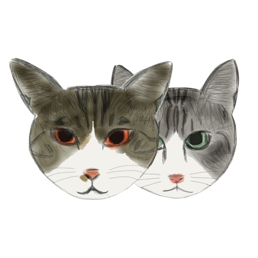 Cat Bros. Sticker Lite iOS App
