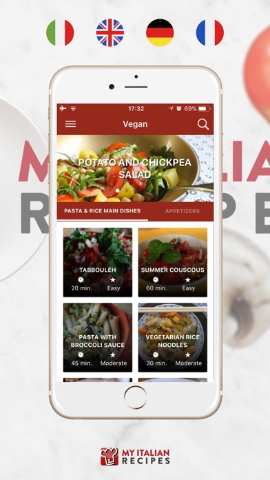 Ricette vegetariane screenshot 2