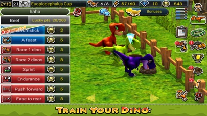 Screenshot #3 pour Train Your Dino: Jurassic Race
