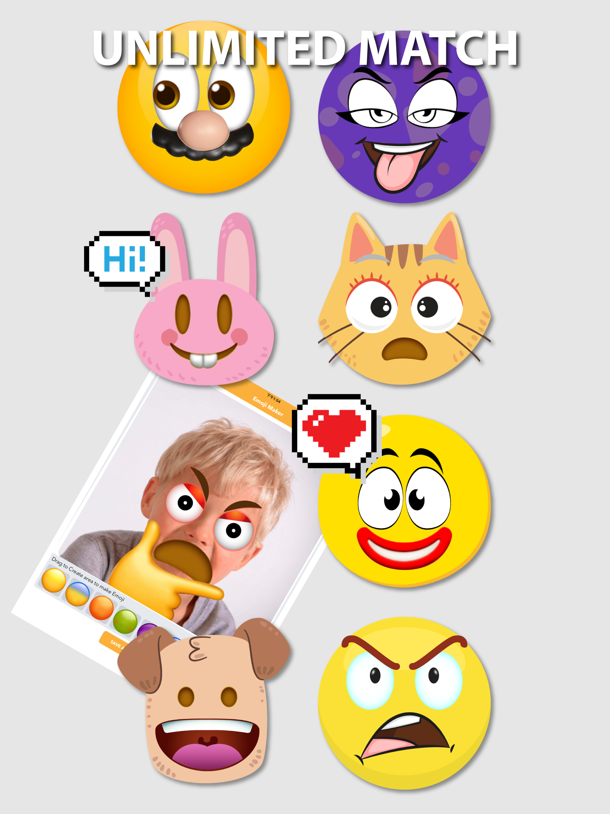Emoji Face - Fun Emoji Maker