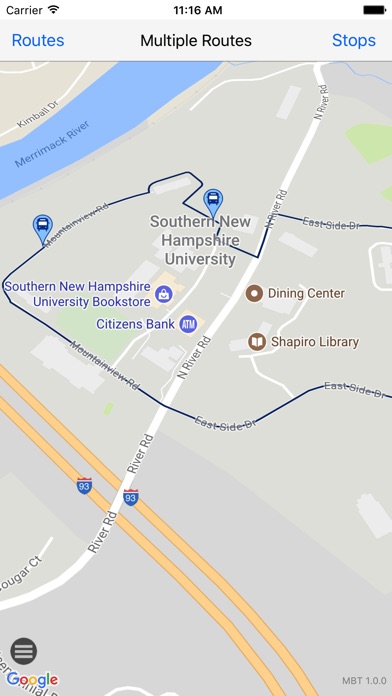 SNHU Campus Shuttle screenshot 2