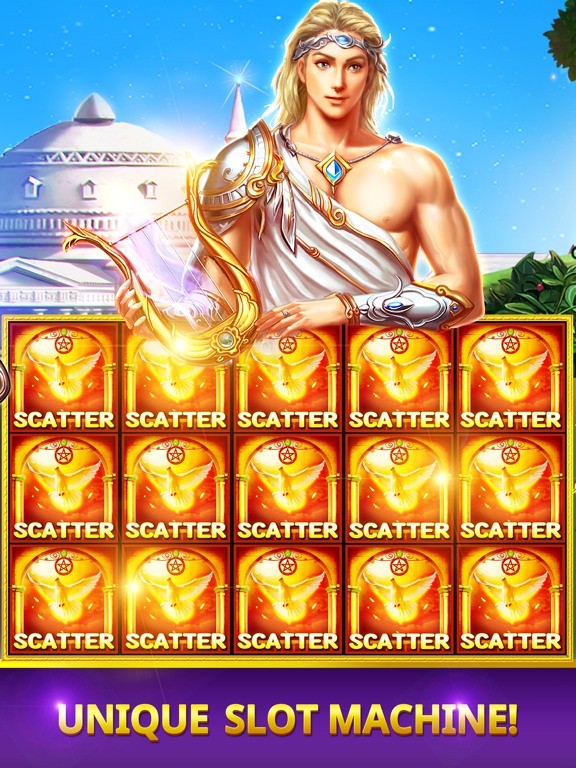 Slots Machines of Mythology HD iPad screenshot