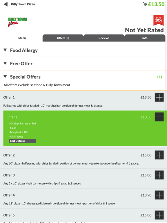 Screenshot #6 pour Billy Town Pizza