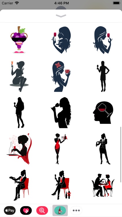 Wine Emoji Stickers screenshot-3
