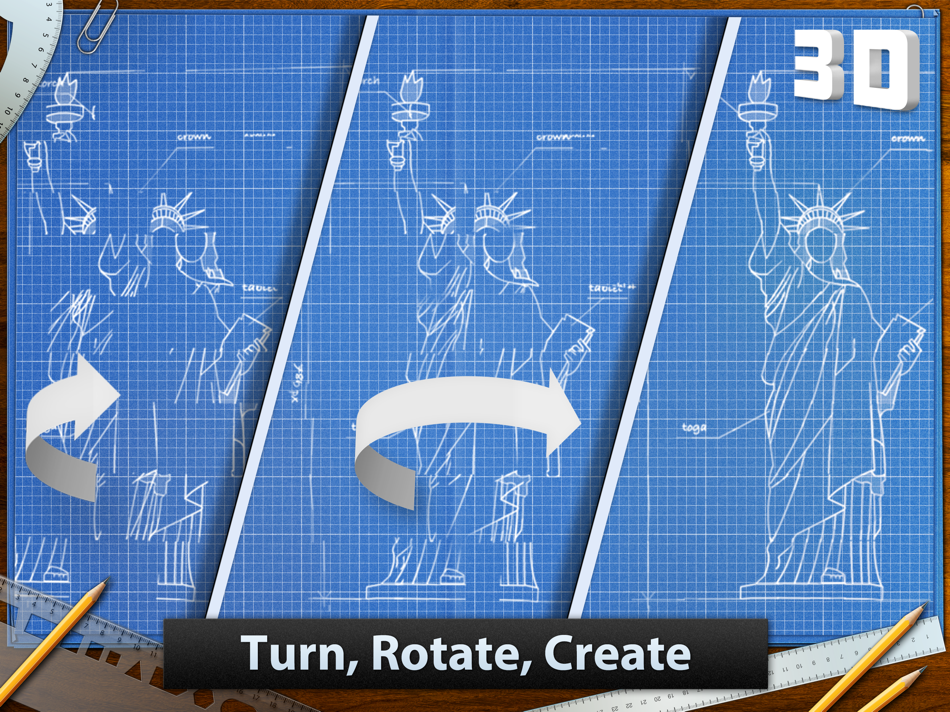 #1. Blueprint 3D HD (iOS) 来自: FDG Entertainment GmbH & Co.KG