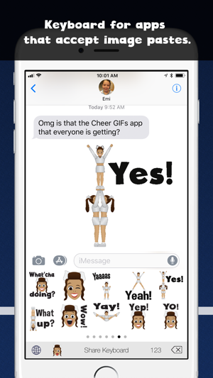 Cheer GIFs Cheerleading Emojis(圖4)-速報App