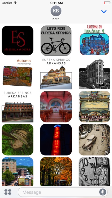 Eureka Springs Stickers screenshot 2