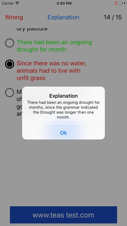 Teas Test Exam Review 1000 q&a screenshot-4