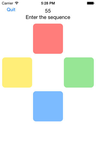 Next Color to Memorize - náhled