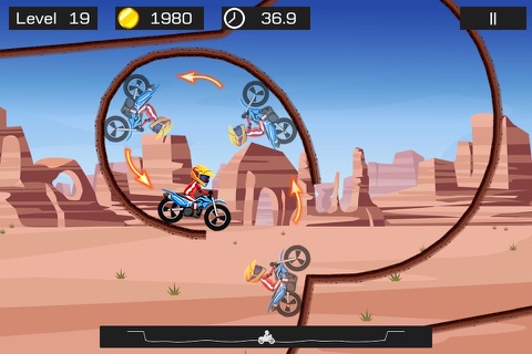 Top Bike Lite-Motorcycle Stunt screenshot 3