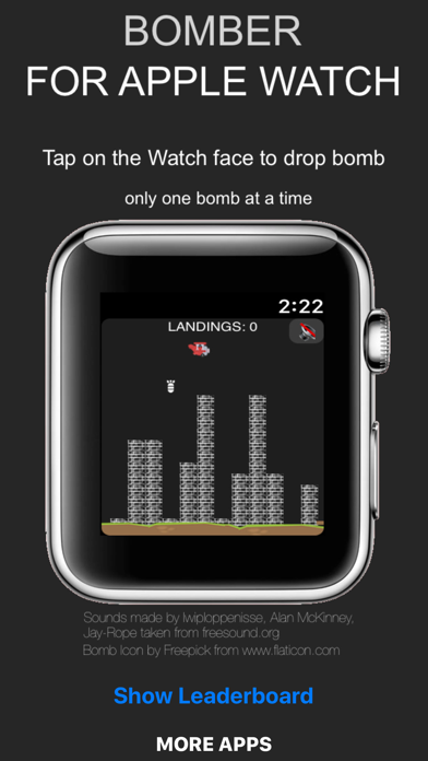Bomber for Watch screenshot 1