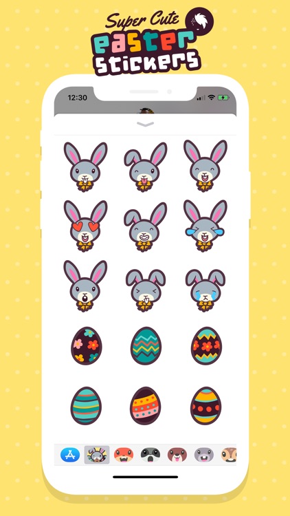 Easter Bunny Emojis & Stickers