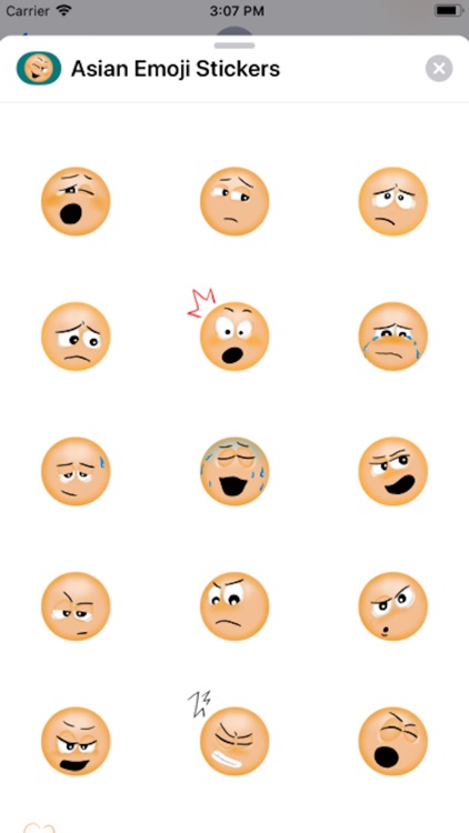 Asian Emoji Stickers