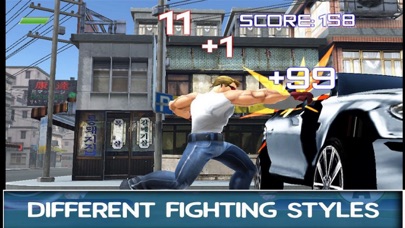 Screenshot #2 pour Gangtes Street Fighting Action