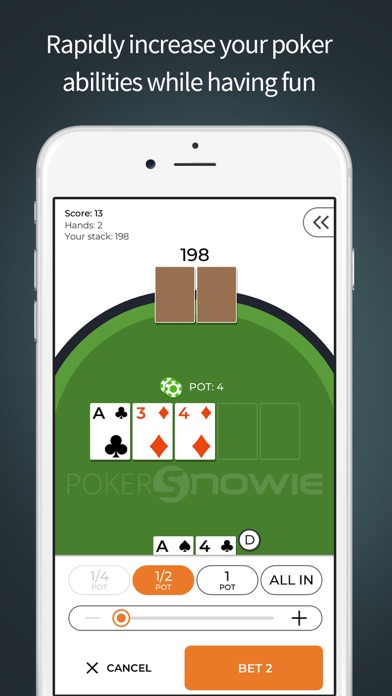 Screenshot #3 pour PokerSnowie