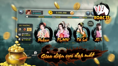 Game bai Online : XOAC 33 screenshot 2