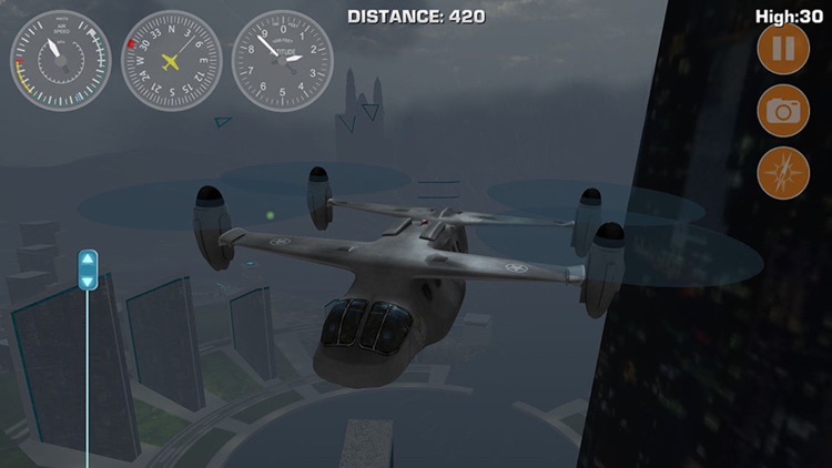 Airplane Fly Megatropolis screenshot-4