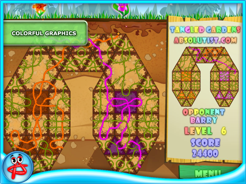 Tangled Gardens: Pipes Puzzle screenshot 4