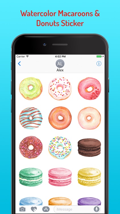 Macaroon Biscuit Stickers