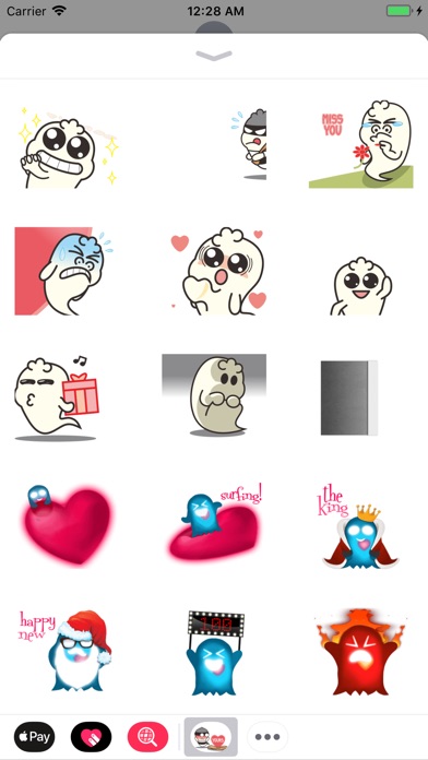 Funny Ghost Animated Stickers screenshot 2