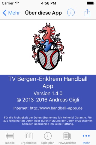 TV Bergen-Enkheim Handball screenshot 4