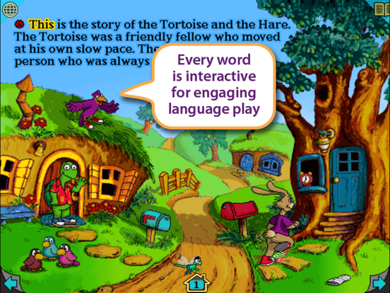 Tortoise & the Hare iPad screenshot 3 - Book app