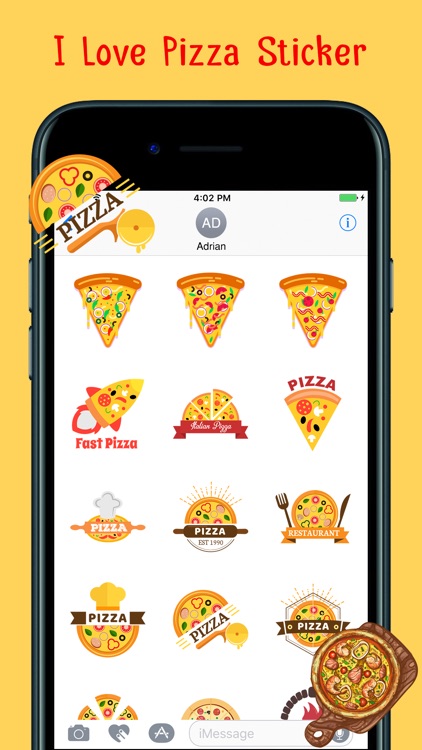 Loving Hot Pizza Stickers