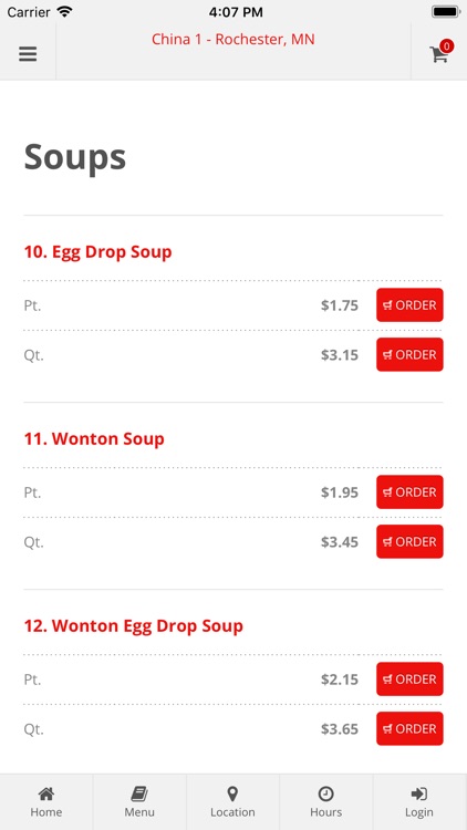 China 1 Rochester MN