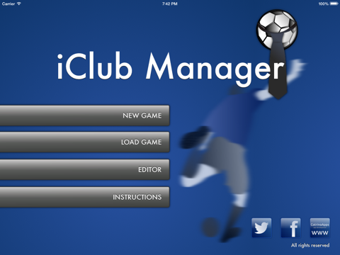 iClub Manager для iPad