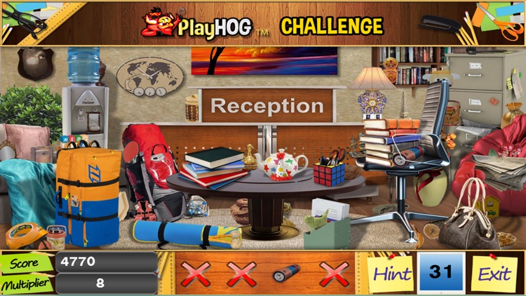 Reception Hidden Objects Games