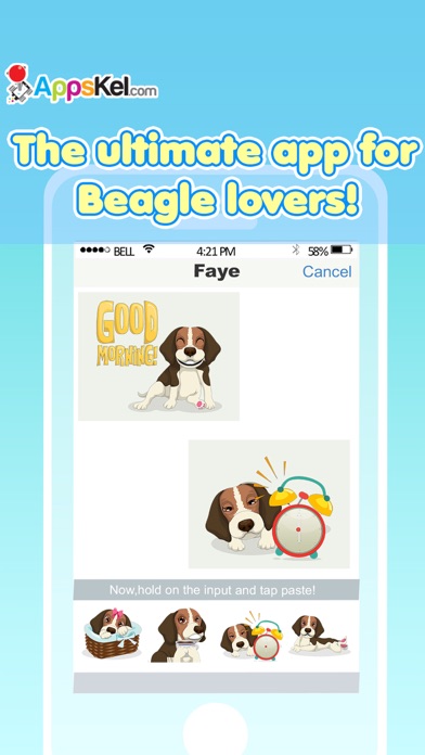 Beagle Emoji Pro screenshot 3