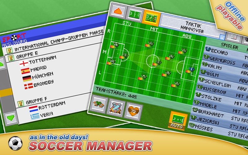 Screenshot #1 for Football Pocket Manager 2018