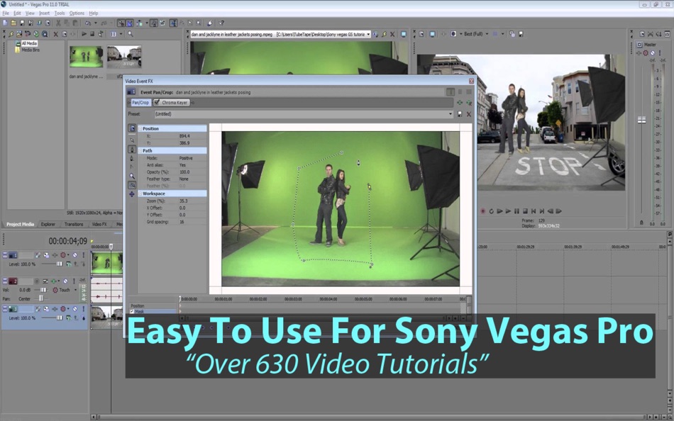 Easy To Use For Sony Vegas Pro - 4.1.1 - (macOS)