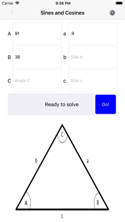 Law of Sines and Cosines Pro screenshot-3