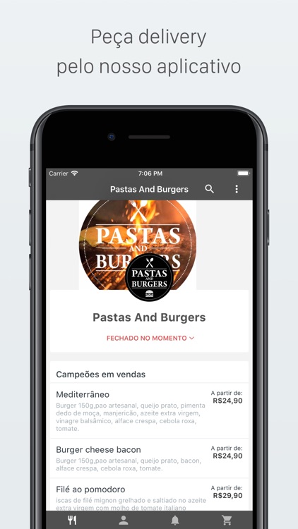 Pastas And Burgers Delivery