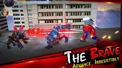 Ninja Werewolf-Shadow werewolf screenshot 2