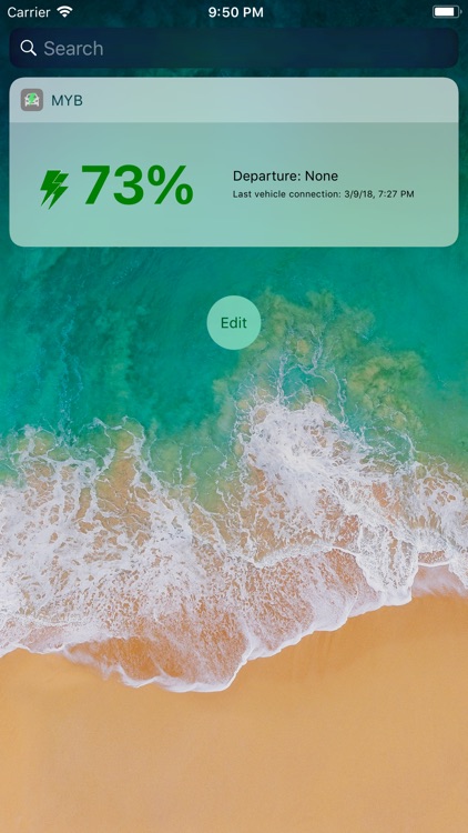 MyB - EV Charge and Departure