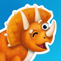 Dino Trio. Your Dinosaurs Pets app icon - Stickers app for iPhone