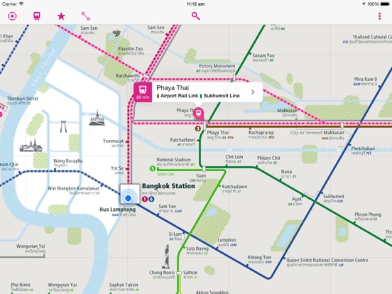 Screenshot #4 pour Bangkok Rail Map Lite