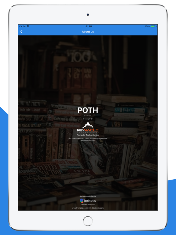 Poth iPad screenshot 5 - Book app