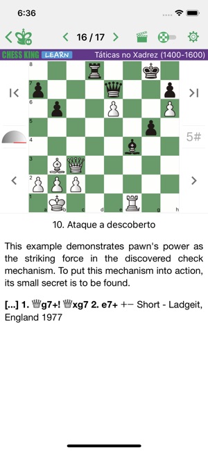 Táticas no Xadrez (1400-1600) – Apps no Google Play